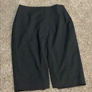 Banana Republic grey pencil skirt.